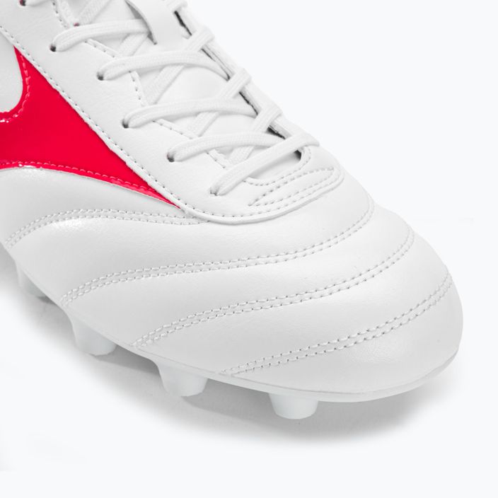 Мъжки футболни обувки Mizuno Morelia II Club MD white/flery coral2/bolt2 9