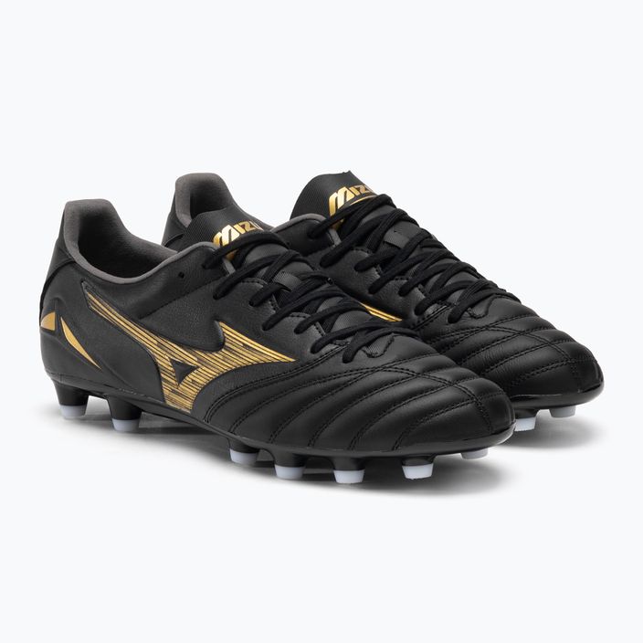 Мъжки футболни обувки Mizuno Morelia Neo IV Pro AG black/gold/black 4