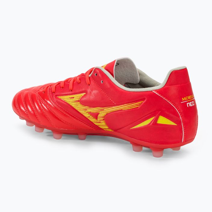 Мъжки футболни обувки Mizuno Morelia Neo IV Pro AG flerycoral2/bolt2 3