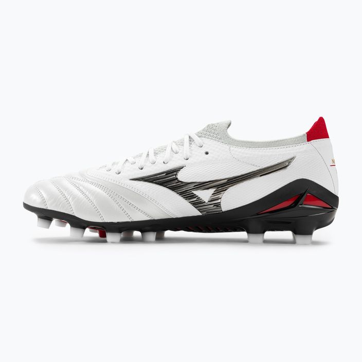 Mizuno Morelia Neo IV Beta JP MD мъжки футболни обувки бяло/черно/китайско червено 3