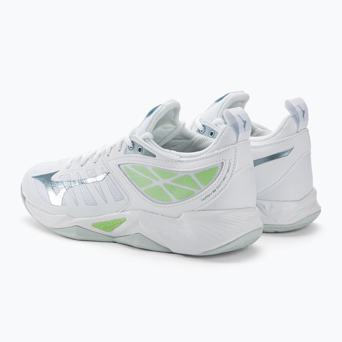 Дамски обувки за волейбол Mizuno Wave Dimension white / g ridge / patina green 3