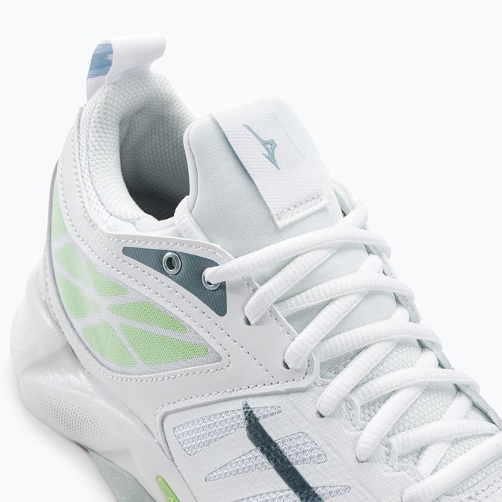Дамски обувки за волейбол Mizuno Wave Dimension white / g ridge / patina green 9
