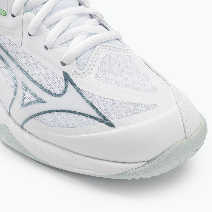 Мъжки обувки за волейбол Mizuno Thunder Blade Z white / g ridge / patina green 7