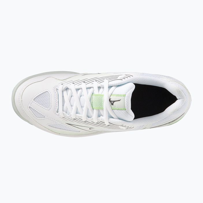 Дамски обувки за волейбол Mizuno Cyclone Speed 4 white/gridge/patinagreen 9