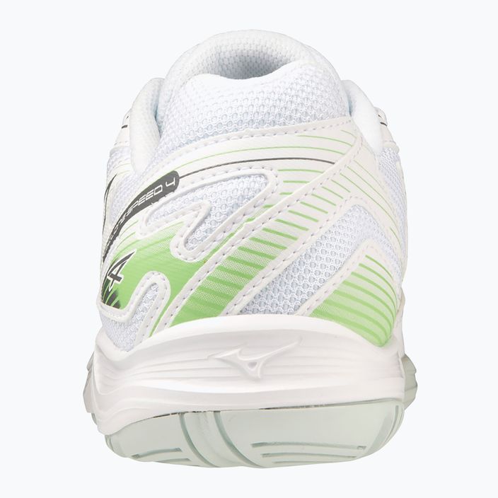 Дамски обувки за волейбол Mizuno Cyclone Speed 4 white/gridge/patinagreen 10