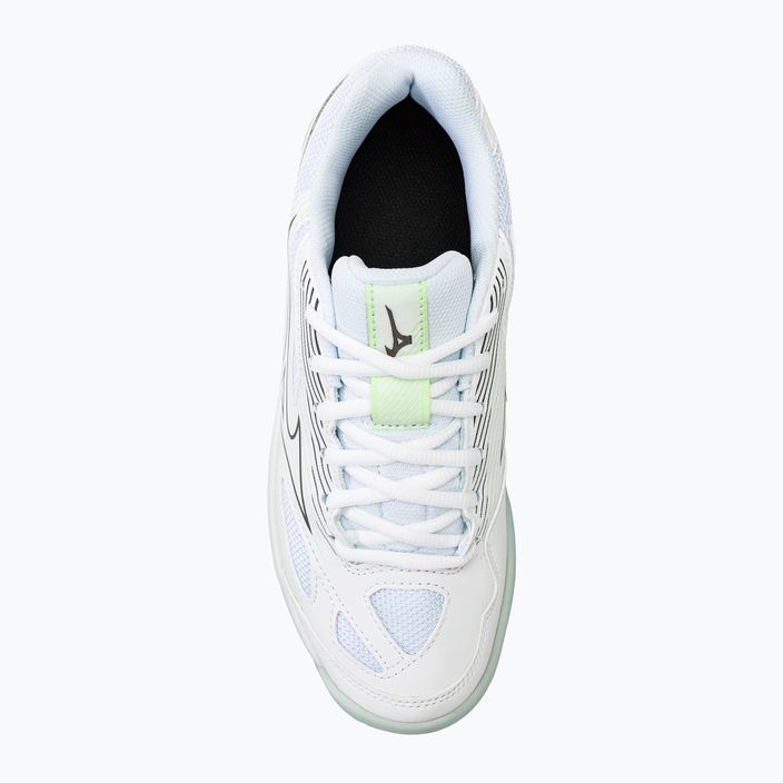 Дамски обувки за волейбол Mizuno Cyclone Speed 4 white/gridge/patinagreen 5