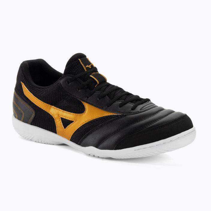 Мъжки футболни обувки Mizuno Morelia Sala Club IN black/mp gold