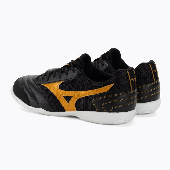 Мъжки футболни обувки Mizuno Morelia Sala Club IN black/mp gold 3