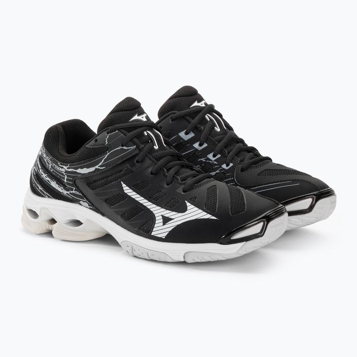 Мъжки обувки за волейбол Mizuno Wave Voltage black / silver 5