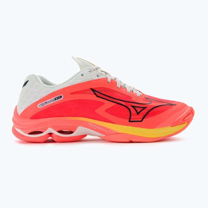 Мъжки обувки за волейбол Mizuno Wave Lightning Z7 neon flame / black / bolt2 neon 2