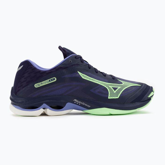 Мъжки обувки за волейбол Mizuno Wave Lightning Z7 evening blue / tech green / lolite 2