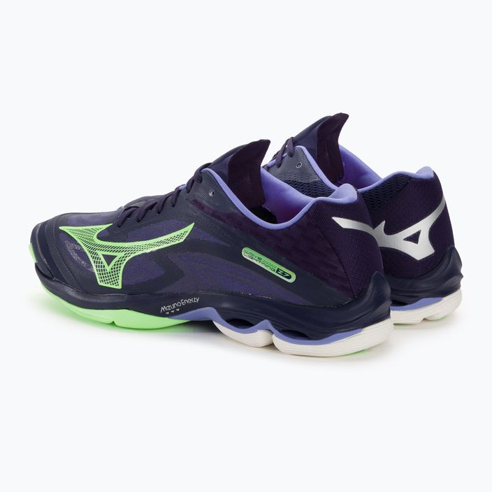 Мъжки обувки за волейбол Mizuno Wave Lightning Z7 evening blue / tech green / lolite 4