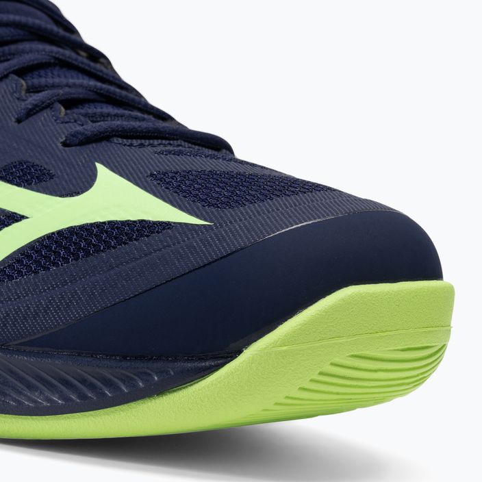 Мъжки обувки за волейбол Mizuno Wave Dimension evening blue / tech green / lolite 9
