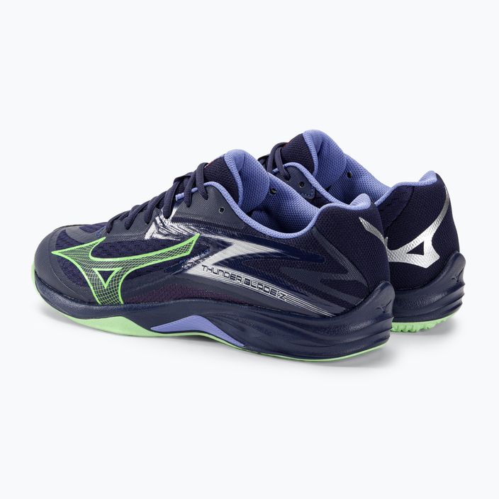 Мъжки обувки за волейбол Mizuno Thunder Blade Z evening blue / tech green / lolite 4