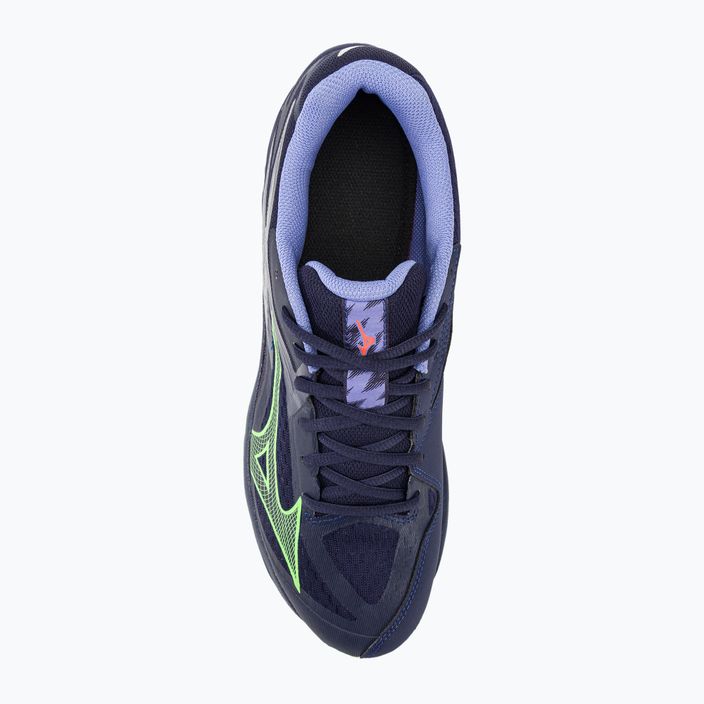 Мъжки обувки за волейбол Mizuno Thunder Blade Z evening blue/tech green/ olite 7