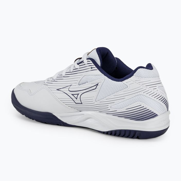 Мъжки обувки за волейбол Mizuno Cyclone Speed 4 white/blueribbon/mp gold 3