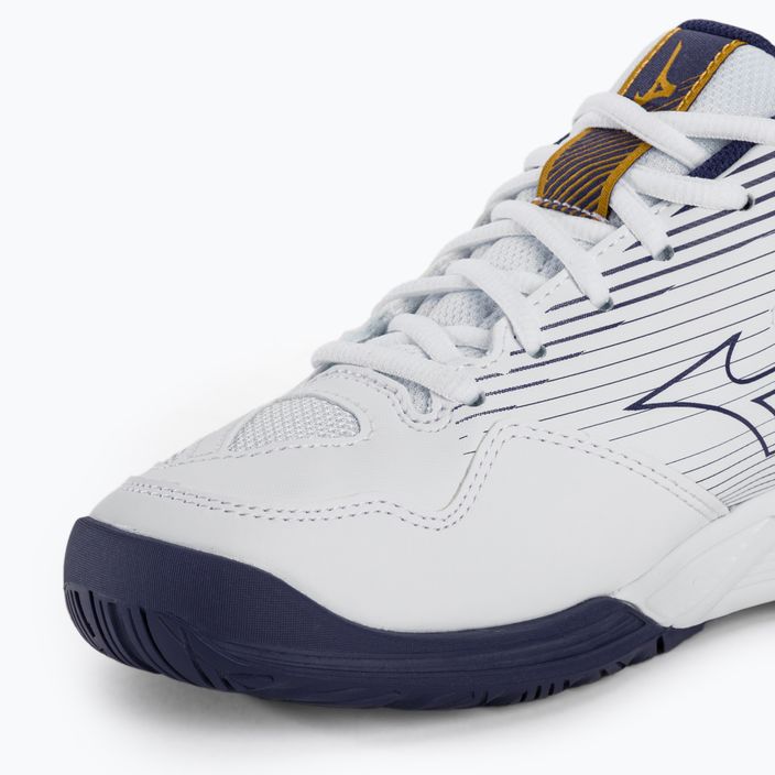 Мъжки обувки за волейбол Mizuno Cyclone Speed 4 white/blueribbon/mp gold 7