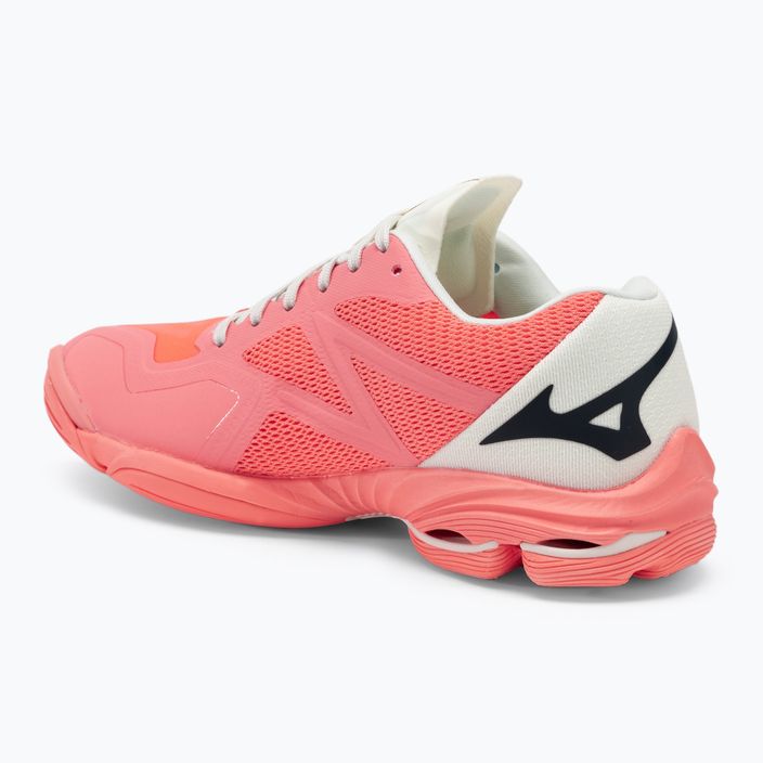 Дамски обувки за волейбол Mizuno Wave Lightning Z7 candycoral/black/bolt2neon 3