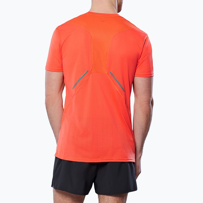 Мъжка тениска за бягане Mizuno DryAeroFlow Tee nasturtium 2