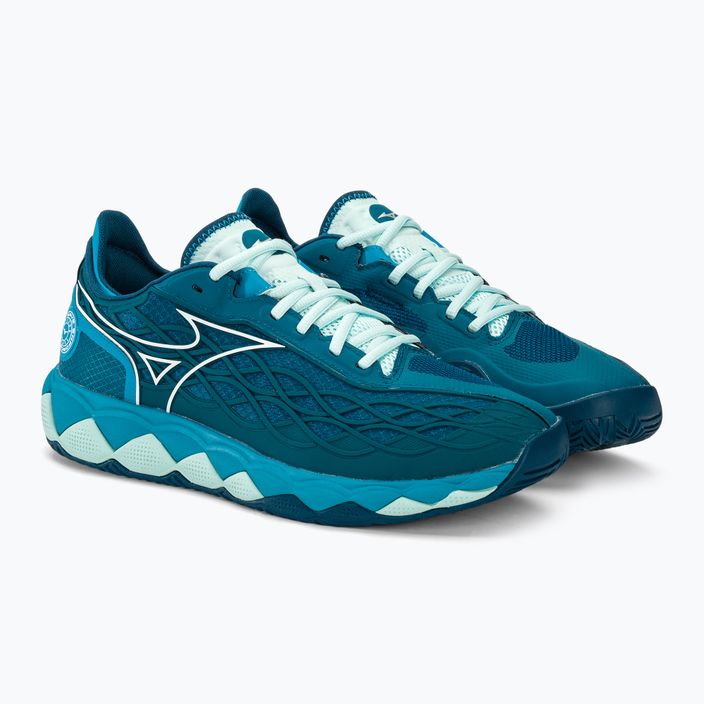 Мъжки обувки за тенис Mizuno Wave Enforce Tour AC moroccan blue/white/bluejay 5