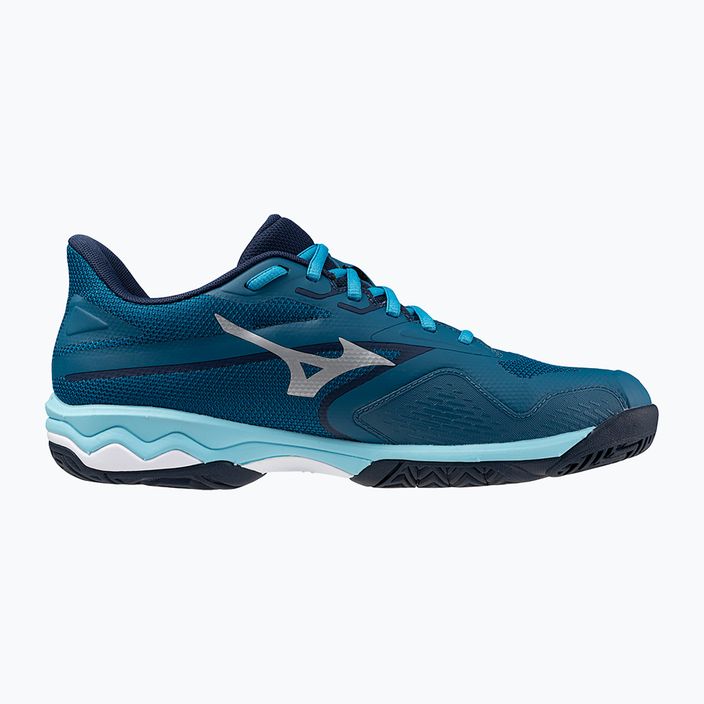 Мъжки обувки за тенис Mizuno Wave Exceed Light 2 AC moroccan blue / white / bluejay 9