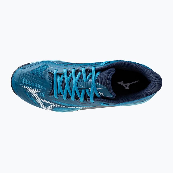 Мъжки обувки за тенис Mizuno Wave Exceed Light 2 AC moroccan blue / white / bluejay 11