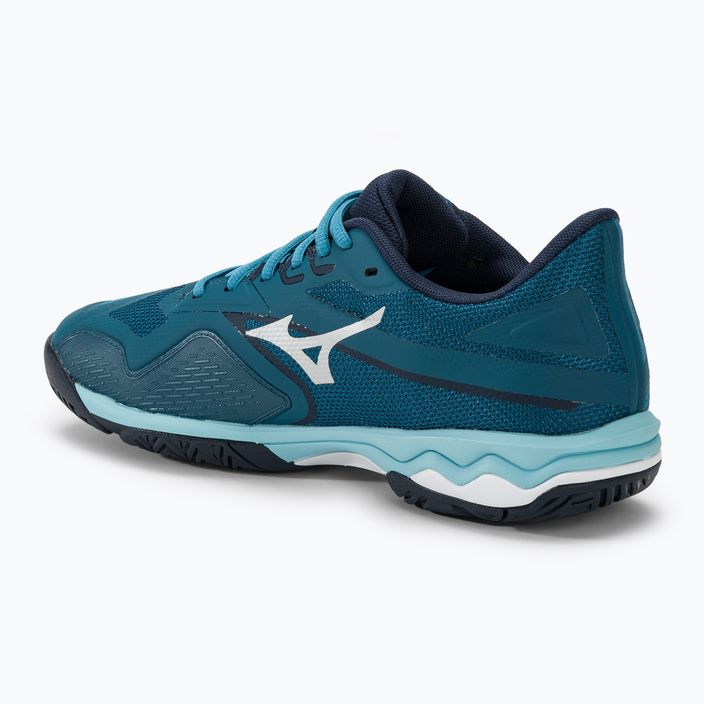 Мъжки обувки за тенис Mizuno Wave Exceed Light 2 AC moroccan blue / white / bluejay 3