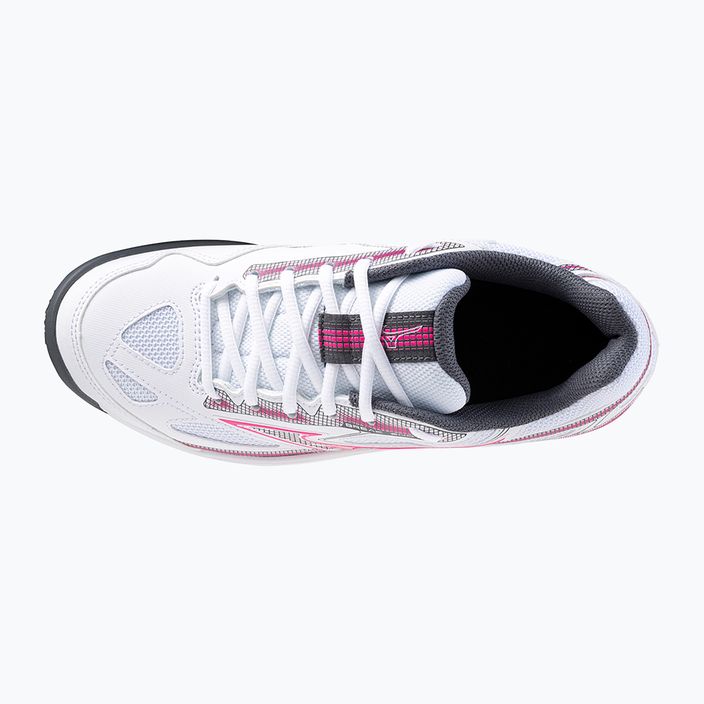 Дамски обувки за тенис Mizuno Break Shot 4 AC white / pink tetra / turbulence 11