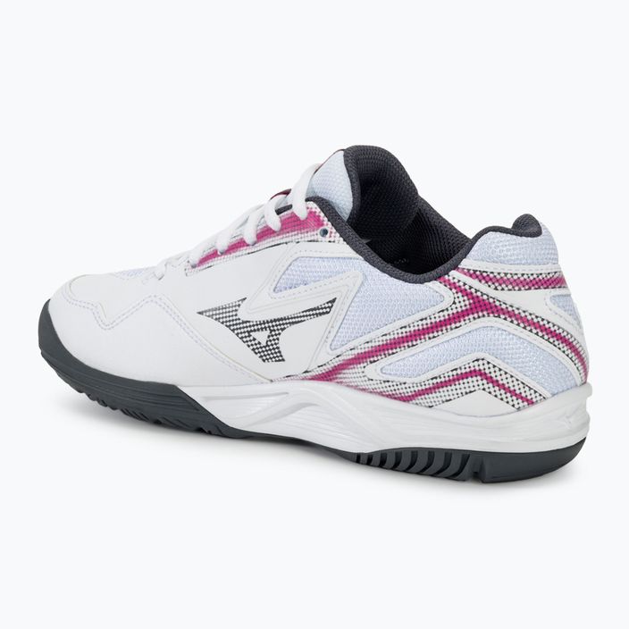 Дамски обувки за тенис Mizuno Break Shot 4 AC white / pink tetra / turbulence 3