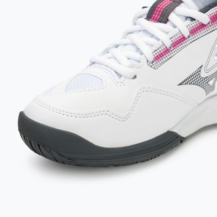Дамски обувки за тенис Mizuno Break Shot 4 AC white / pink tetra / turbulence 7