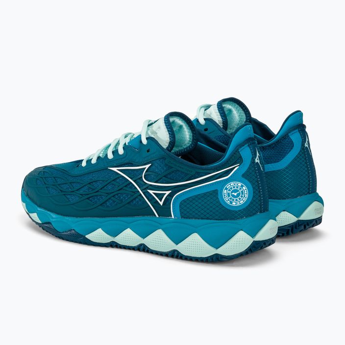 Мъжки обувки за тенис Mizuno Wave Enforce Tour CC moroccan blue/white/bluejay 3