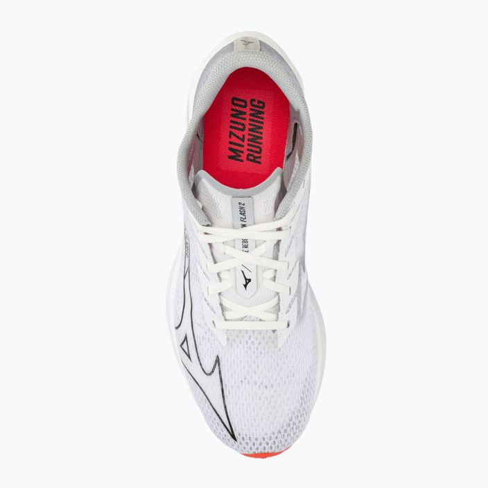 Мъжки обувки за бягане Mizuno Wave Rebellion Flash 2 white/black/harbor mist 5