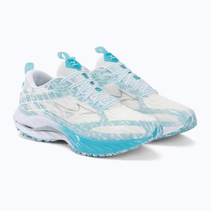 Обувки за бягане Mizuno Wave Inspire 20 SP бяло/сребърно/синьо сияние 4