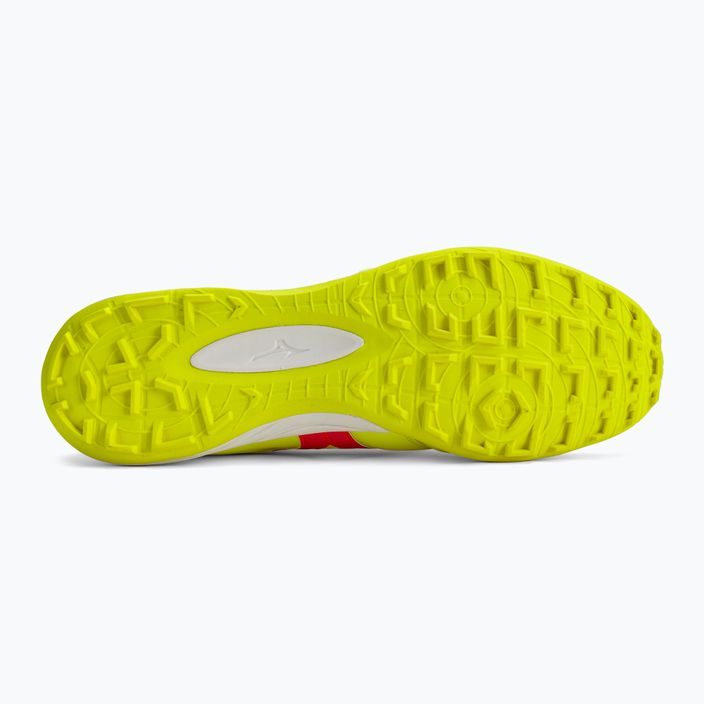 Mizuno Morelia Sala Elite TF safety yellow/fiery coral 2/galaxy silver мъжки футболни обувки 6