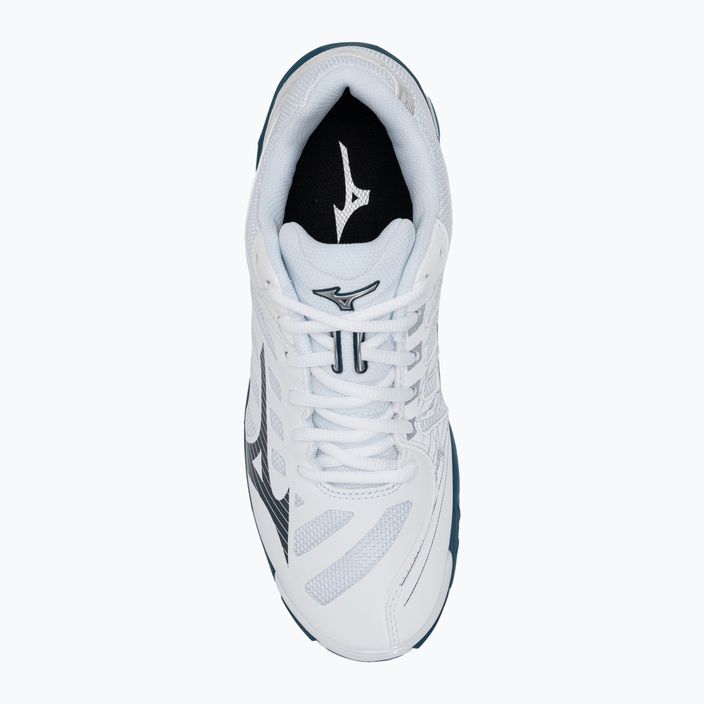 Мъжки обувки за волейбол Mizuno Wave Voltage white/sailor blue/silver 5