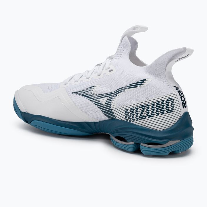 Мъжки обувки за волейбол Mizuno Wave Lightning Neo2 white/sailor blue/silver 3