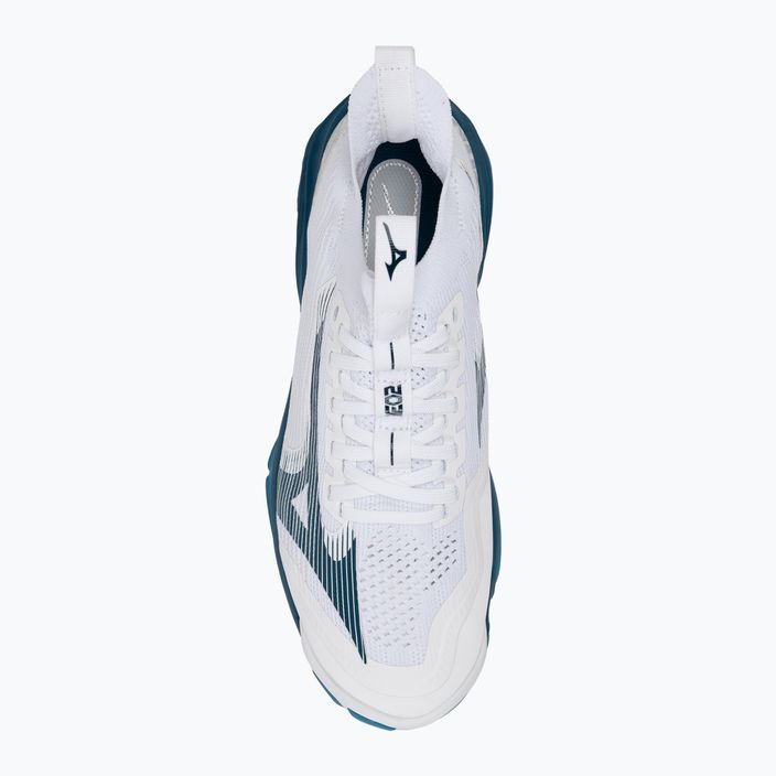 Мъжки обувки за волейбол Mizuno Wave Lightning Neo2 white/sailor blue/silver 5