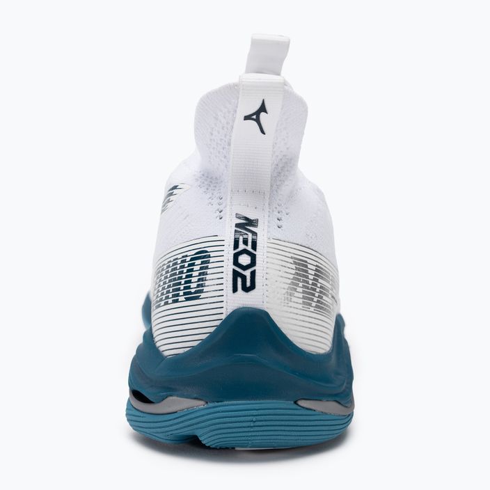 Мъжки обувки за волейбол Mizuno Wave Lightning Neo2 white/sailor blue/silver 6