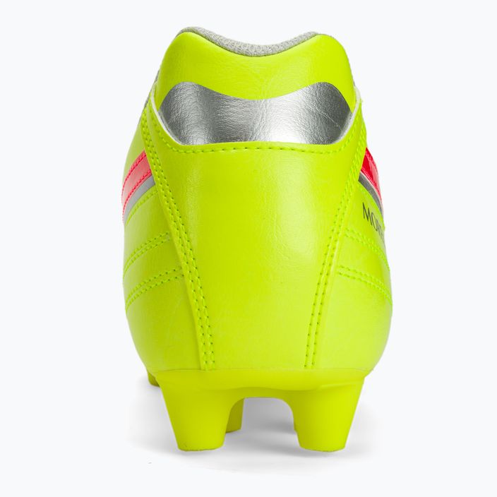 Mizuno Morelia II Club MD safety yellow/fiery coral 2/galaxy silver мъжки футболни обувки 8