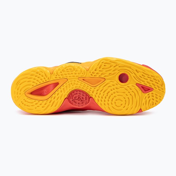 Мъжки обувки за волейбол Mizuno Wave Momentum 3 radiant red/white/carrot curl 4