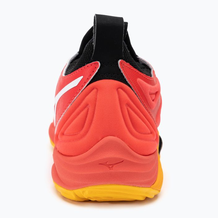Мъжки обувки за волейбол Mizuno Wave Momentum 3 radiant red/white/carrot curl 6