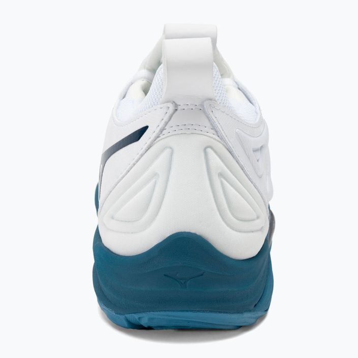 Мъжки обувки за волейбол Mizuno Wave Momentum 3 white/sailor blue/silver 6