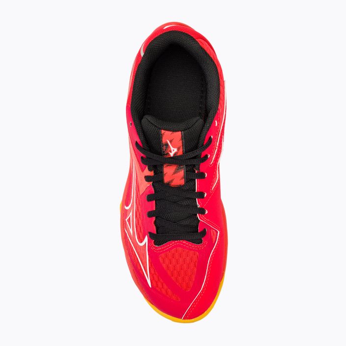 Мъжки обувки за волейбол Mizuno Thunder Blade Z radiant red/white/carrot curl 5