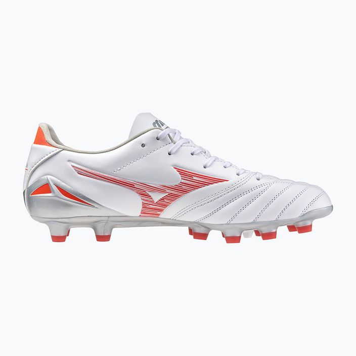 Мъжки футболни обувки Mizuno Morelia Neo IV Pro MD white/ radiant red/ hot coral 2