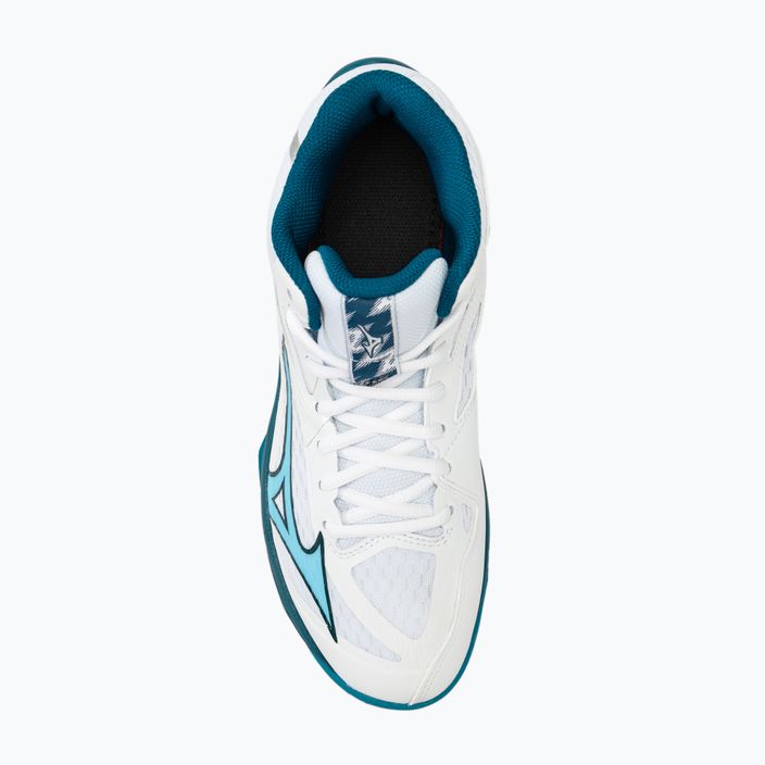 Мъжки обувки за волейбол Mizuno Thunder Blade Z Mid white/sailor blue/silver 5