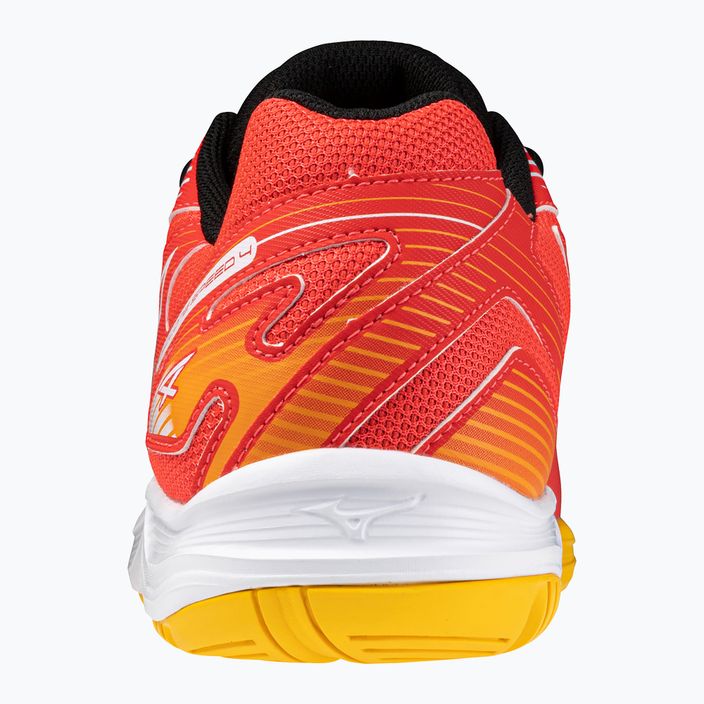 Мъжки обувки за волейбол Mizuno Cyclone Speed 4 radiant red/white/carrot curl 10
