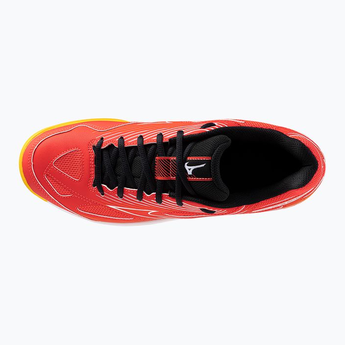 Мъжки обувки за волейбол Mizuno Cyclone Speed 4 radiant red/white/carrot curl 11