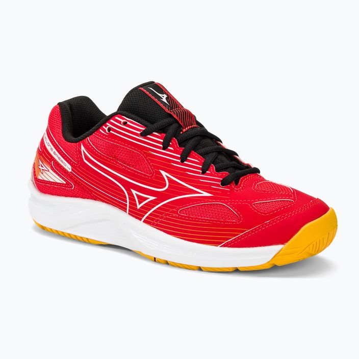 Мъжки обувки за волейбол Mizuno Cyclone Speed 4 radiant red/white/carrot curl