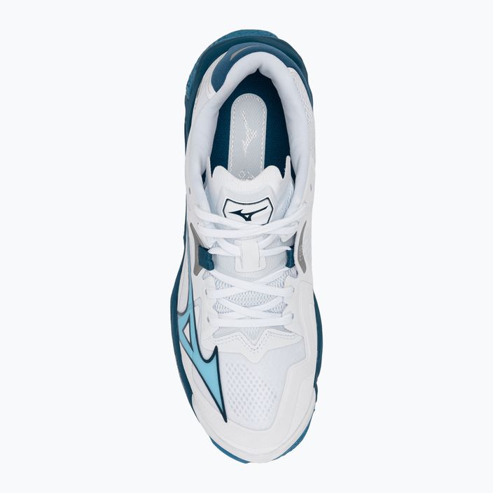 Мъжки обувки за волейбол Mizuno Wave Lightning Z8 white/sailor blue/silver 5