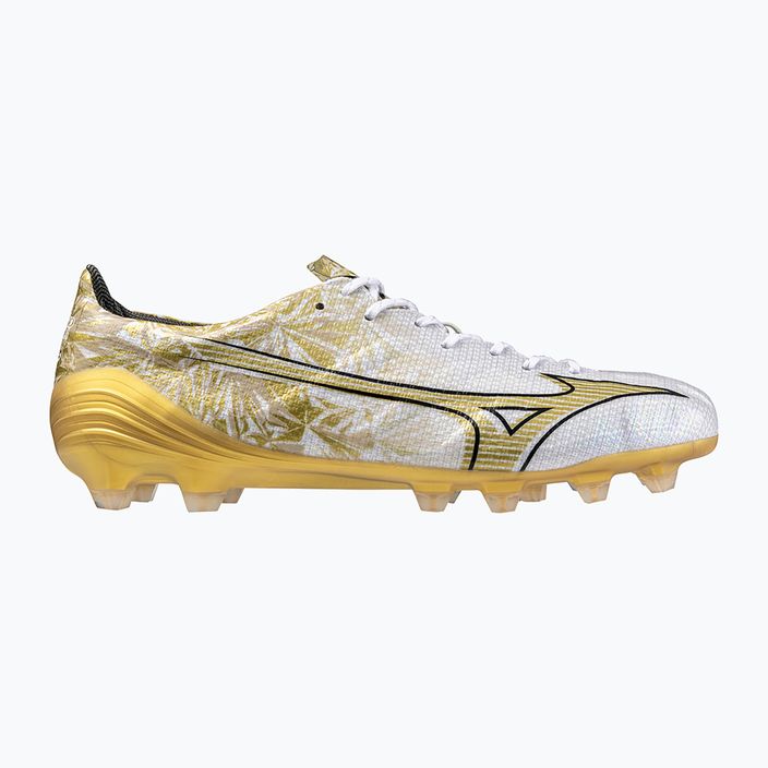 Мъжки футболни обувки Mizuno Αlpha Japan Md white/ge gold/black 8